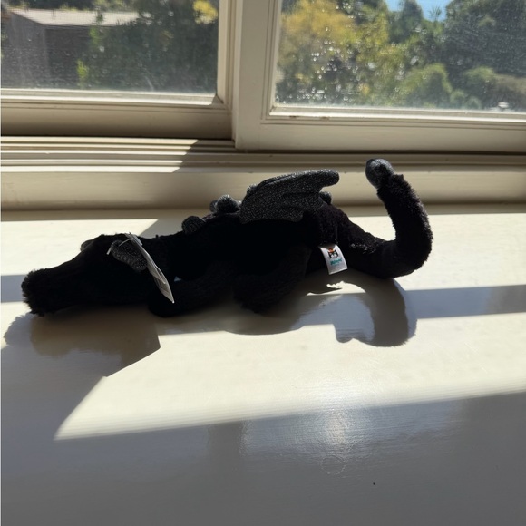 Black and Gray Dragon Plush Toy - Picture 5 of 10